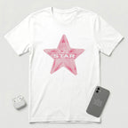 I'm a Star - Pink Star - T-Shirt - White mockup