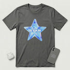 I'm a Star - Holographic Star - T-Shirt - Asphalt mockup