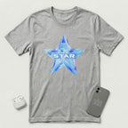 I'm a Star - Holographic Star - T-Shirt - Athletic Heather mockup