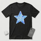 I'm a Star - Holographic Star - T-Shirt - Black mockup