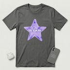 I'm a Star - Purple Star - T-Shirt - Asphalt mockup