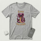 I'm Kind by Nature - Pink Cobra - T-Shirt - Athletic Heather mockup
