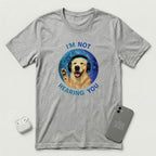 I'm Not Hearing You - Party Dog - T-Shirt - Athletic Heather mockup