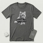 I am Bright - Gray Cat - T-Shirt - Asphalt mockup