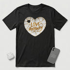 Love Anyway - Kintsugi - T-Shirt - Black mockup