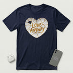Love Anyway - Kintsugi - T-Shirt - Navy mockup