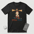 Still Here - Weathered Lighthouse - T-Shirt - Black mockup