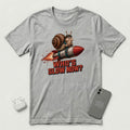 Who's Slow Now? - Snail Rocket - T-Shirt - Athletic Heather mockup