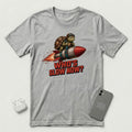 Who's Slow Now? - Turtle Rocket - T-Shirt - Athletic Heather mockup