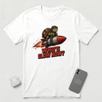 Who's Slow Now? - Turtle Rocket - T-Shirt - White mockup