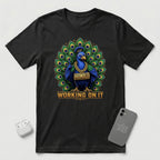 Humble - Working On It - T-Shirt - Black mockup