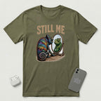 Still Me - Unchanged Chameleon - T-Shirt - Military Green mockup