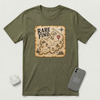 Rare Find - Singular Treasure - T-Shirt - Military Green mockup
