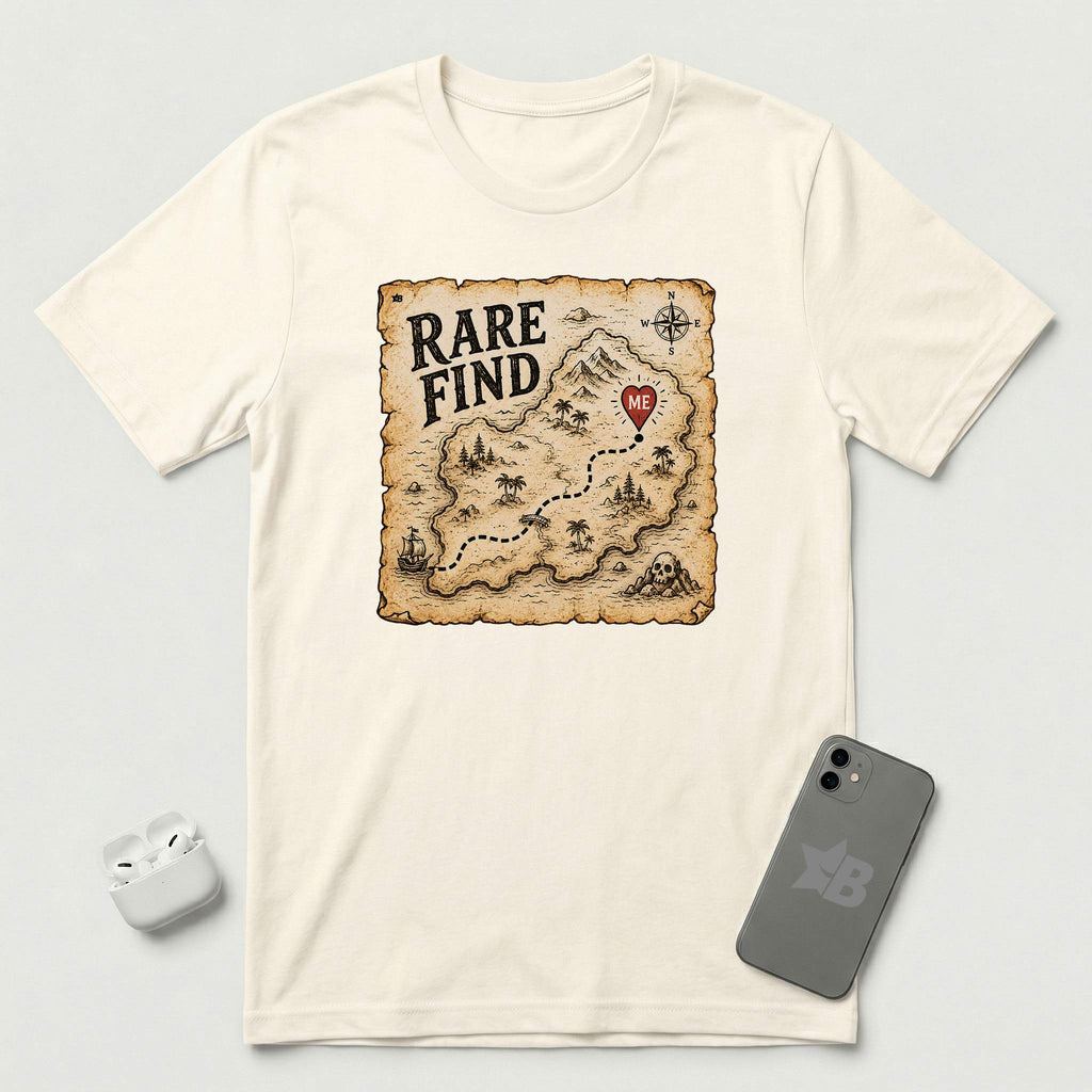 Rare Find - Singular Treasure - T-Shirt - Natural mockup