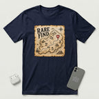 Rare Find - Singular Treasure - T-Shirt - Navy mockup