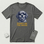 Sunny On The Inside - Soaked Dog - T-Shirt - Asphalt mockup