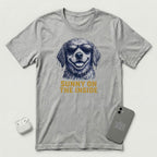 Sunny On The Inside - Soaked Dog - T-Shirt - Athletic Heather mockup