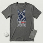 I'm Not Judging - Guarded Shepherd - T-Shirt - Asphalt mockup