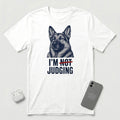 I'm Not Judging - Guarded Shepherd - T-Shirt - White mockup
